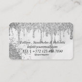 Private Party Barkeeper Visitenkarte (Rückseite)