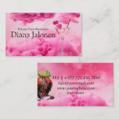 Private Party Barkeeper Visitenkarte (Vorne/Hinten)