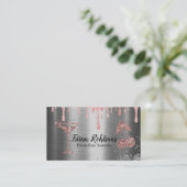 Private Party Barkeeper Visitenkarte (Stehend Vorderseite)