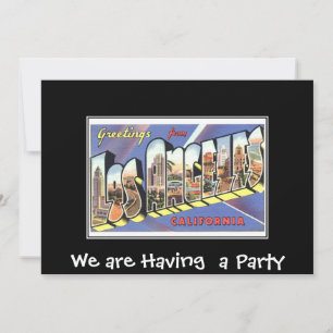Private Party-Einladung aus Los Angeles Einladung