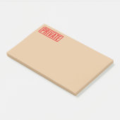 Private Post-it-Hinweise Post-it Klebezettel (angewinkelt)