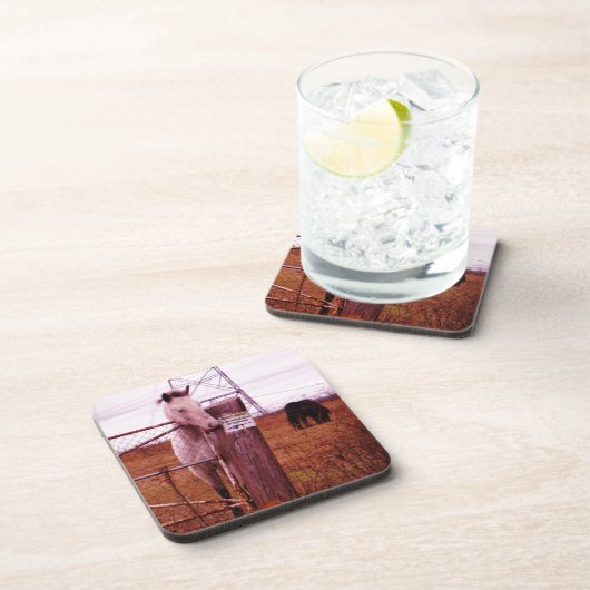 Private Property Lavendel Untersetzer (Rechte Seite)