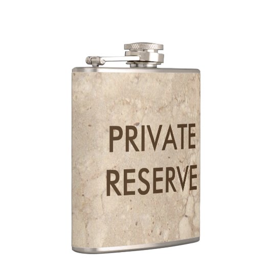 Private Reserve Beige Granite Flask Flachmann (Rechts)