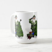 Private Santa Claus Kaffeetasse (Vorderseite Links)