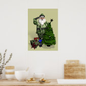 Private Santa Claus Poster (Küche)