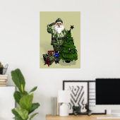 Private Santa Claus Poster (Heimbüro)