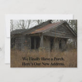 Private Schöne Adressenänderung: Neues Porch Ankündigung (Vorderseite)