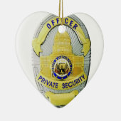 Private Sicherheit Keramikornament (Rechts)