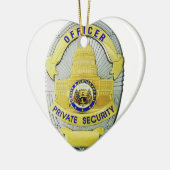 Private Sicherheit Keramikornament (Links)