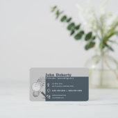 Private Untersuchung | Detektiv Beruflich Visitenkarte (Stehend Vorderseite)