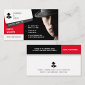 Private Untersuchungen | Detective Beruflich Bu Visitenkarte (Vorne/Hinten)