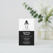 Private Untersuchungen | Detektiv Beruflich Visitenkarte (Stehend Vorderseite)