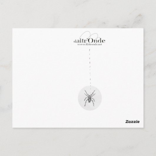 Private Verzauberung Postkarte (Rückseite)