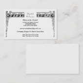 Private Visitenkarte (Vorne/Hinten)