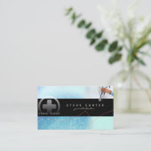 Private Visitenkarte Doktor-Clinic Medical (Stehend Vorderseite)