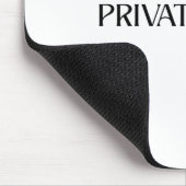 Private Wins Ergonomic Wrist Support Mouse Pad Mousepad (Ecke)