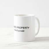 Privateigentums-Tasse Kaffeetasse (VorderseiteRechts)