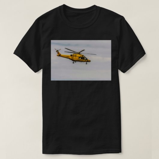 Privater AW189 Hubschrauber Ph T-Shirt (Design vorne)