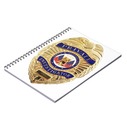 Privater Forscher-Abzeichen Notizblock (Linke Seite)