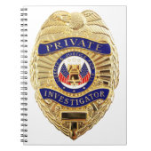 Privater Forscher-Abzeichen Notizblock (Vorderseite)