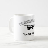 Privater Pilot Kaffeetasse (Vorderseite Links)