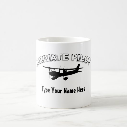 Privater Pilot Kaffeetasse (Mittel)