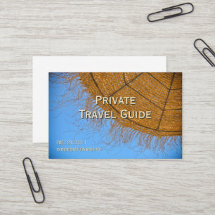 Privater Reiseführer Visitenkarte