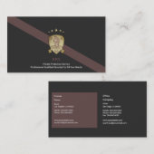 Privater Sicherheitsdienst Visitenkarte (Vorne/Hinten)