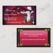 privater Tänzer Visitenkarte (Vorne/Hinten)