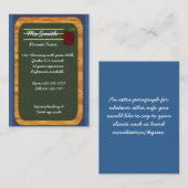 privater Tutor Visitenkarte (Vorne/Hinten)