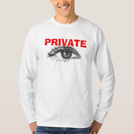 Privates Auge T-Shirt (Vorderseite)