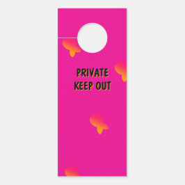 Privates Behalten Baby/Ruhiges Baby Türanhänger