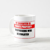 Privates Eigentums-Tasse Kaffeetasse (Vorderseite Links)
