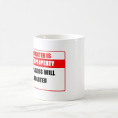 Privates Eigentums-Tasse Kaffeetasse (Mittel)