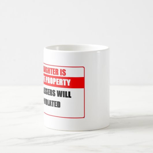 Privates Eigentums-Tasse Kaffeetasse (Mittel)