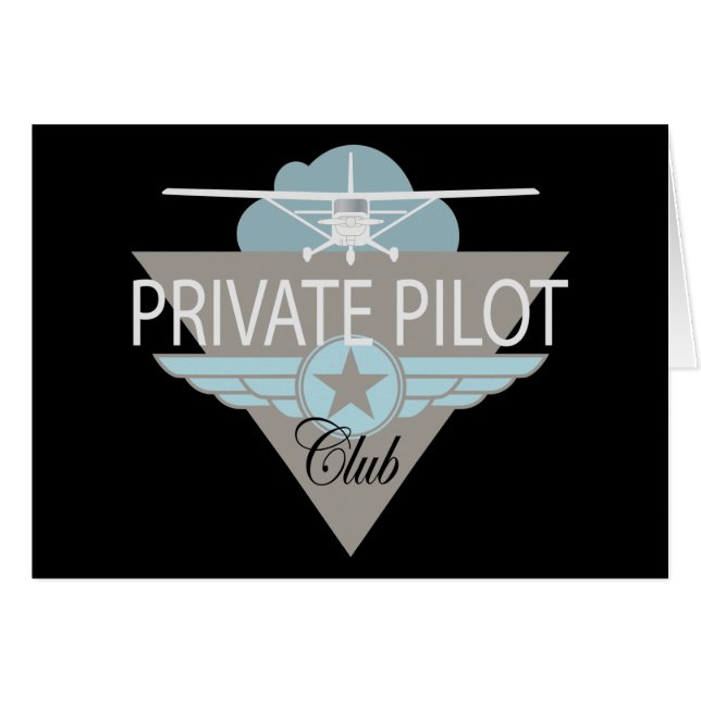 Privates Pilotverein (Vorderseite (Horizontal))
