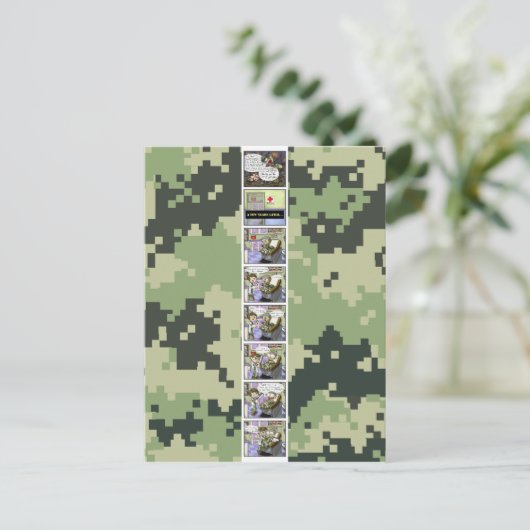 Privates Rache Postkarte (Stehend Vorderseite)