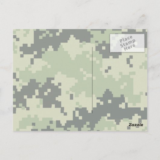 Privates Rache Postkarte (Rückseite)