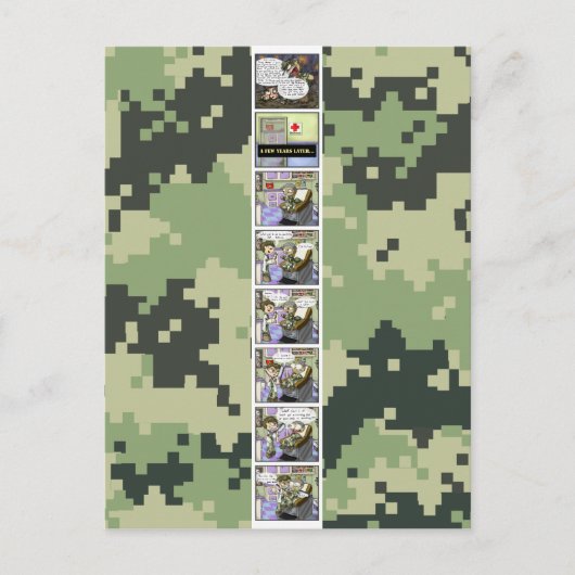 Privates Rache Postkarte (Vorderseite)