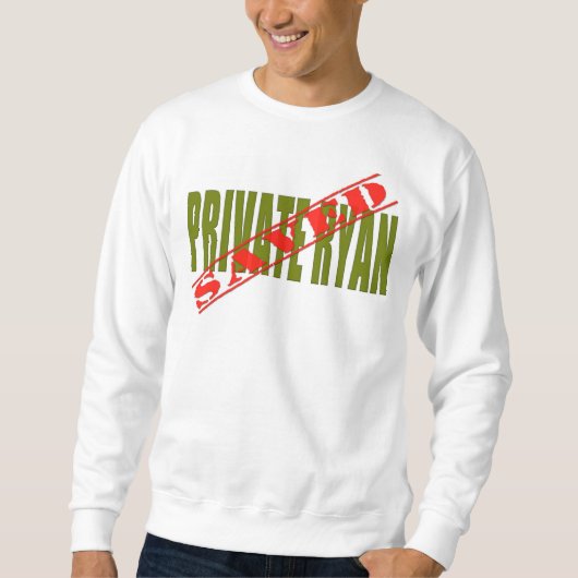 Privates Ryan gerettet Sweatshirt (Vorderseite)