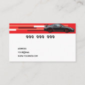 Privatfahrer Visitenkarte (Rückseite)