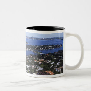 Privatinsel-Häuser der Biscayne Bay, Star Zweifarbige Tasse