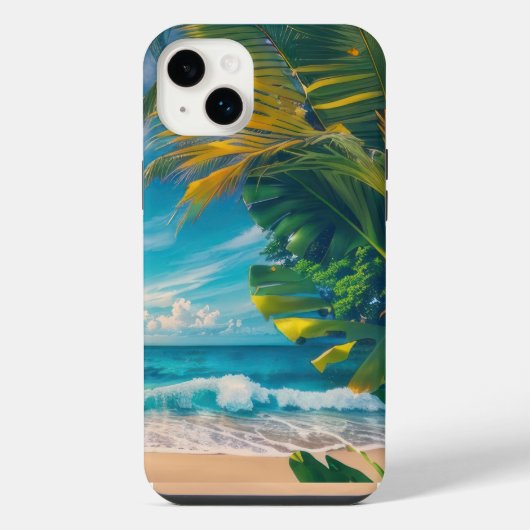 Privatinsel iPhone hülle (Rückseite)