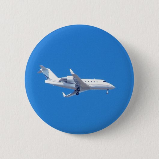 Privatjet. Button (Vorderseite)