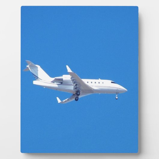 Privatjet. Fotoplatte (Vorderseite)