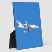 Privatjet. Fotoplatte (Seite)