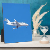 Privatjet. Fotoplatte (Seite)