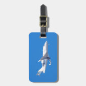 Privatjet. Gepäckanhänger (Vorderseite vertikal)