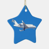 Privatjet. Keramikornament (Rechts)