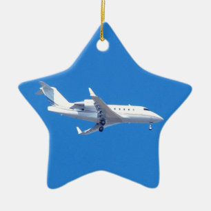 Privatjet. Keramikornament